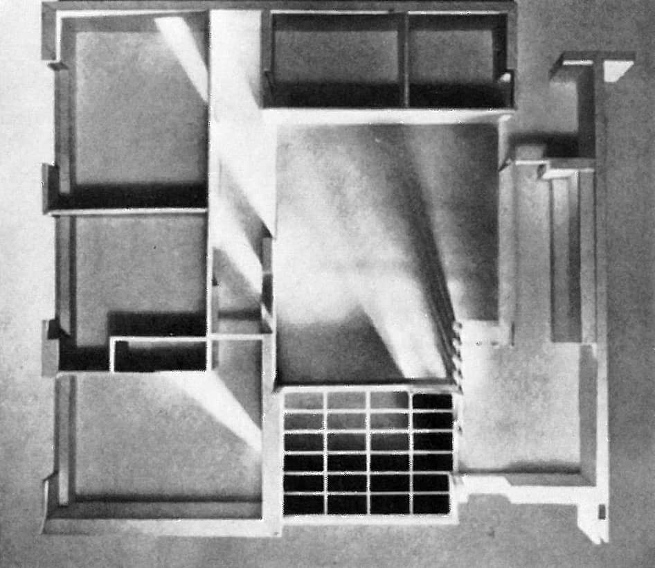△ 阿尔托设计的柏林Hansaviertel Apartment，1955-57