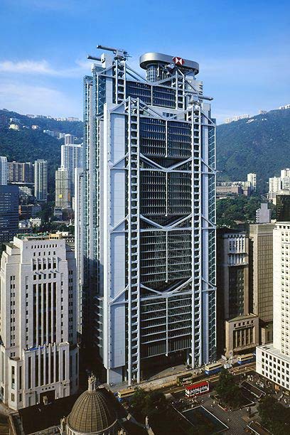 香港汇丰银行总部大厦外观